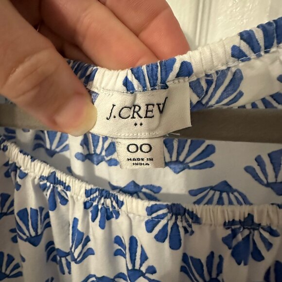 J. Crew Shell Print Summer Dress, Coastal Chic, Beachy Dress - Picture 3 of 7